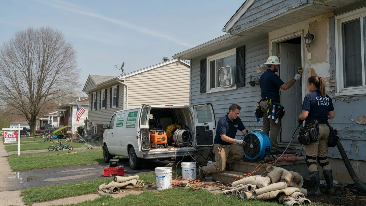 Flood Cleanup in West Burlington, NY near me
